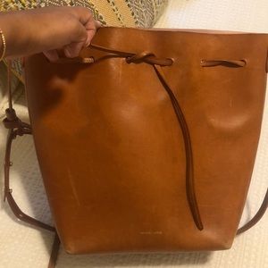 Mansur Gavriel Tan Crossbody Bag